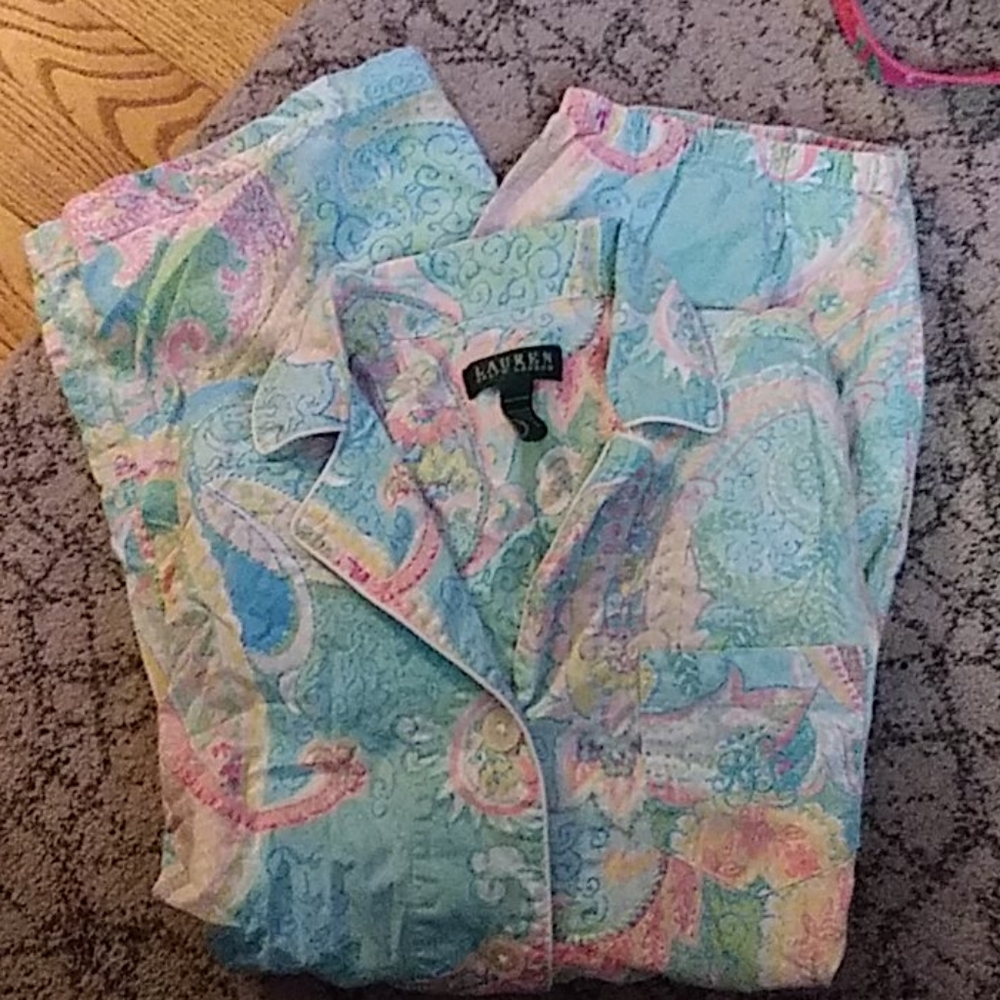 Ralph Lauren capri pajama set